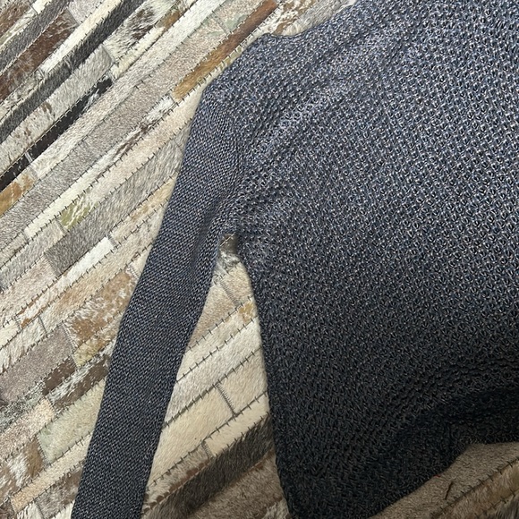 Helmut Lang Linen Knit Sweater Grey Blue Size Large - Picture 7 of 7